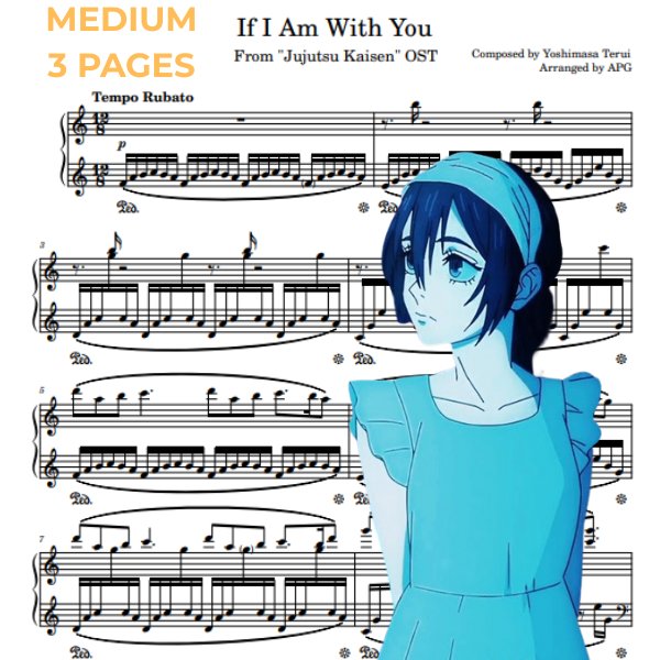 η·γͺγ (If I Am With You) piano sheet music preview